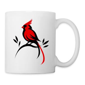 Kardinal - Tasse - Weiß - Rechts
