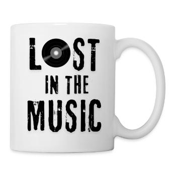 "Lost in the Music" Collection - Mug - white - Right