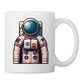 Astronaut - Tasse - Weiß - Rechts
