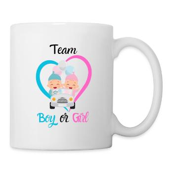 Gender Reveal - Tasse - Weiß - Rechts