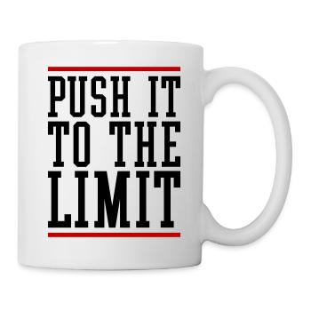 Push It To The Limit Motivation - Mug - white - Right