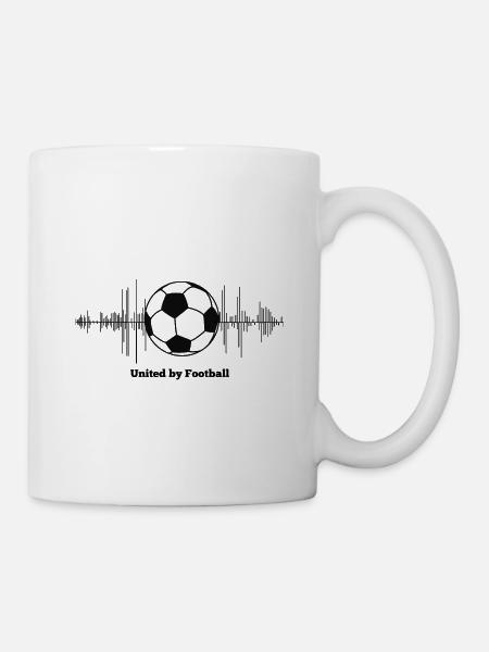 United by Football - Tasse - Weiß