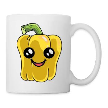 Peppers, Vegetables, Cuisine, Vegetarian, Cooking, Hobby Chef - Mug - white - Right