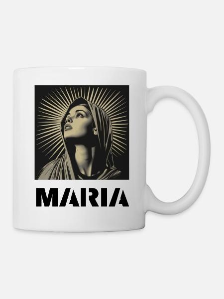 Maria - Tasse - Weiß