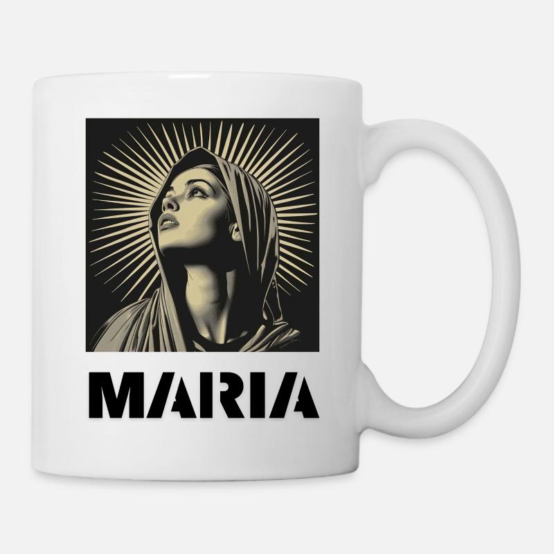 Maria - Tasse - Weiß