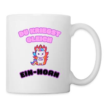 Angry Unicorn - Mug - white - Right