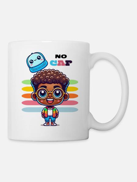 NO CAP - Tasse - Weiß