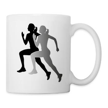 Jogging - Running - Running - Sports - Mug - white - Right