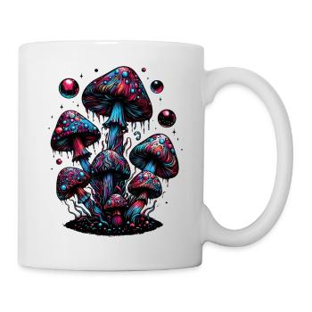 Psychedelic Mushroom Magic - Mug - white - Right