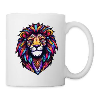 Colorful Lion - Mug - white - Right
