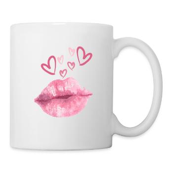 Doux amour - Mug blanc - blanc - Droite