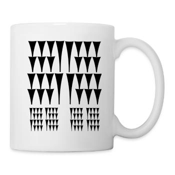 Außergewöhnliches Design - Tasse - Weiß - Rechts