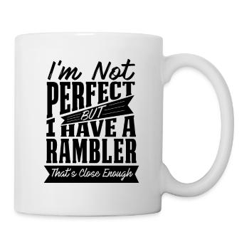 PERFEKT MIT RAMBLER CAR - Tasse - Weiß - Rechts
