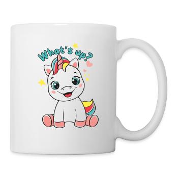 Unicorn - What's up? - Mug - white - Right