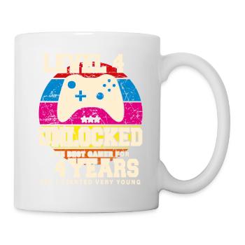 Original 2020 4 Year Old Level 4 Unlock - Mug - white - Right