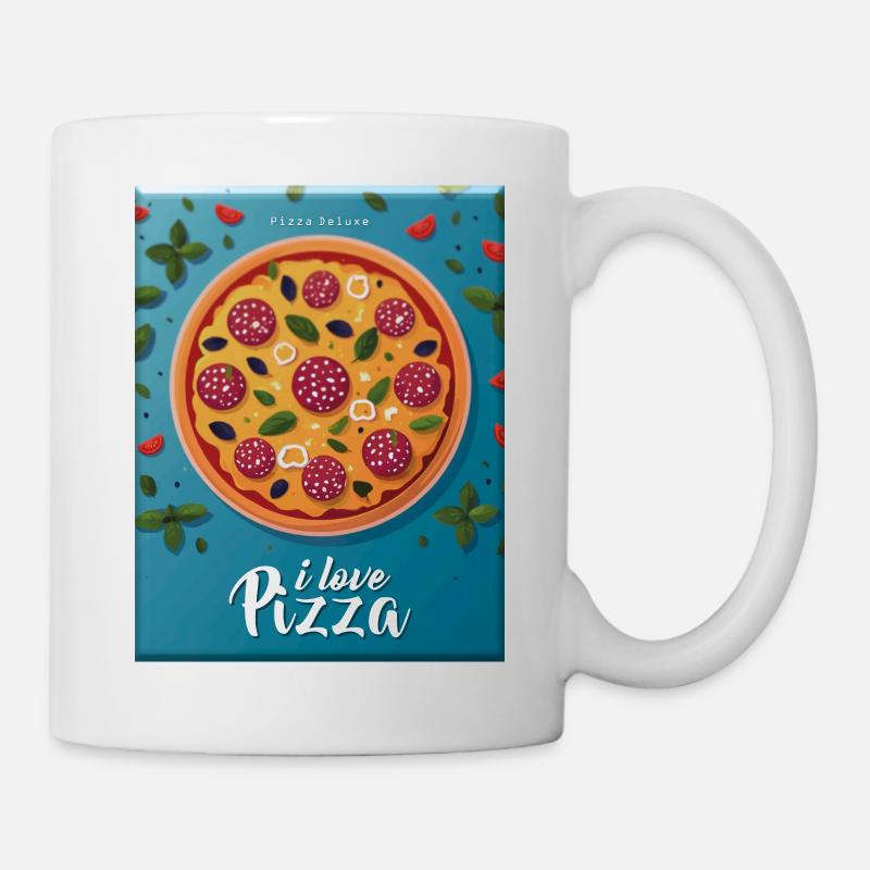 J’adore la pizza - Mug blanc - blanc