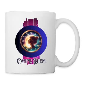Carpe Diem - Tasse - Weiß - Rechts