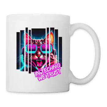 In Techno we trust - Mug - white - Right