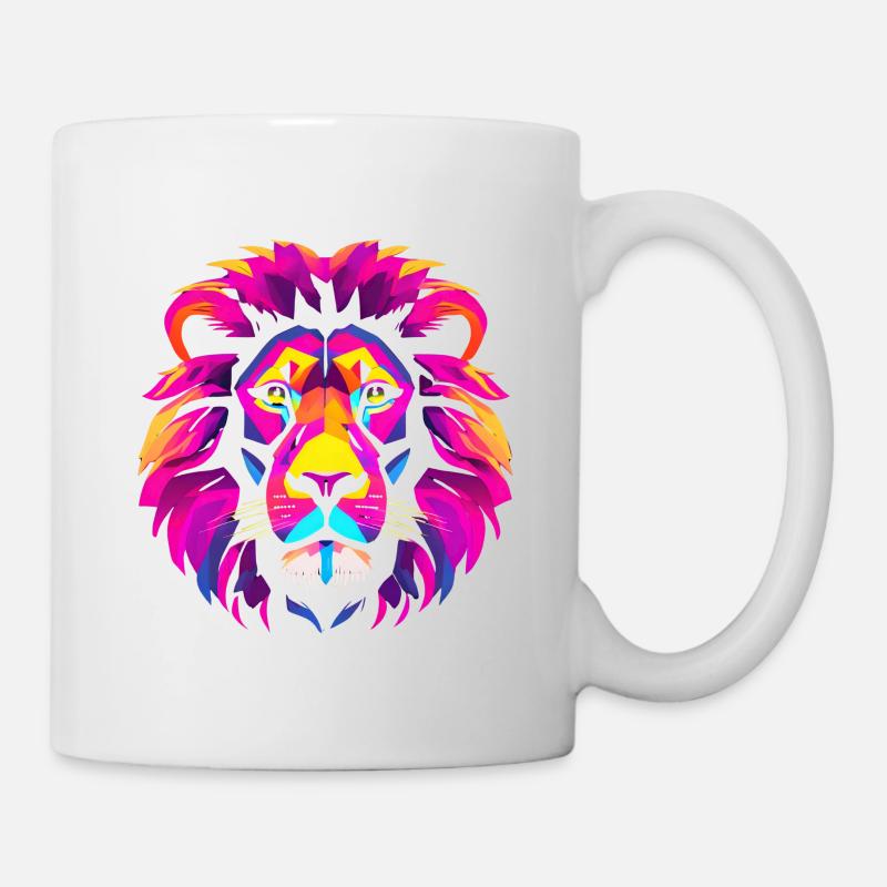 Lion - Mug - white