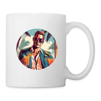 Schmeckt schon wieder - Tasse - Weiß - Rechts