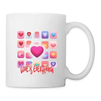 Love is everything - Mug - white - Right