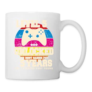 Original 2019 5 Jahre Level 5 Freischaltung - Tasse - Weiß - Rechts