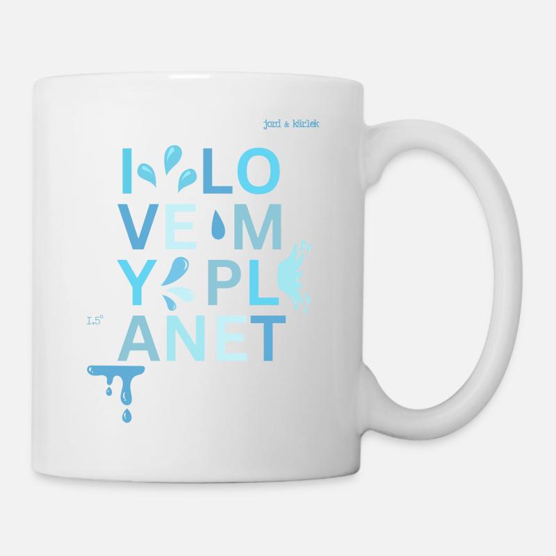 BLUE PLANET - Tasse - Weiß