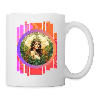 Tropical - Tasse - Weiß - Rechts
