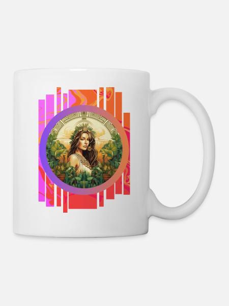 Tropical - Tasse - Weiß