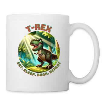 T Rex9 - Mug - white - Right