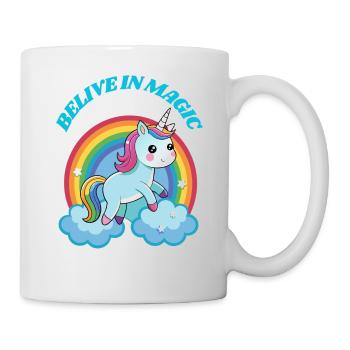 Belive in Magic - Tasse - Weiß - Rechts