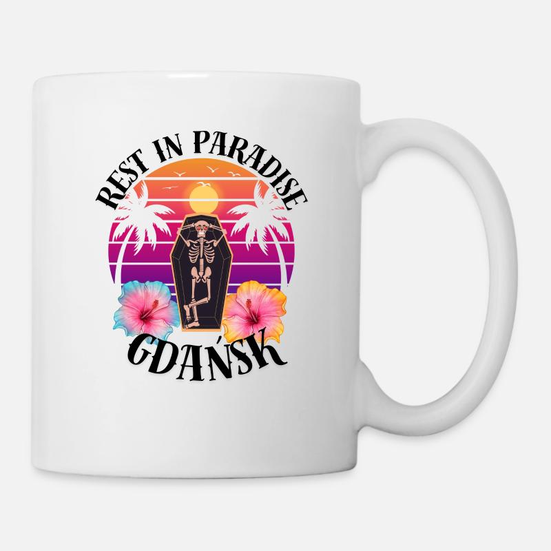 Danzig RIP Sarkasmus - Tasse - Weiß