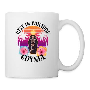 Gdynia RIP Sarcasm - Mug - white - Right