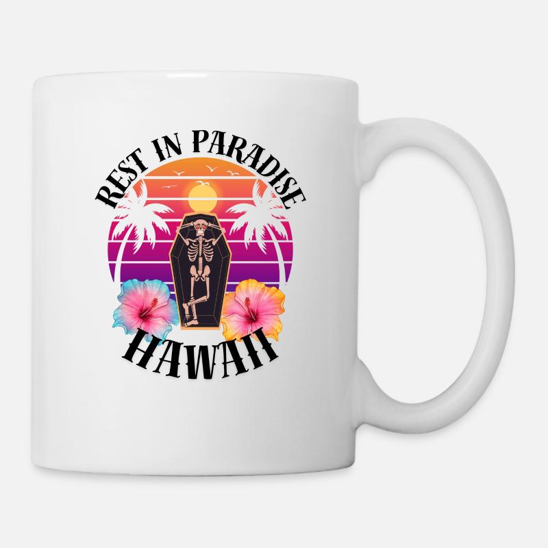 Hawaii RIP Sarcasm - Mug - white