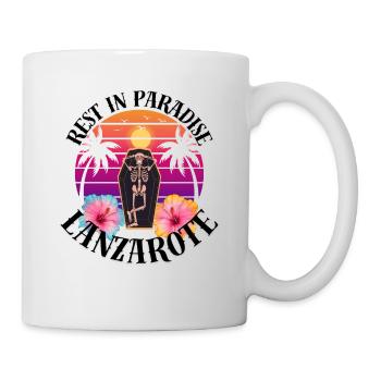 Lanzarotte RIP Sarcasm - Mug - white - Right