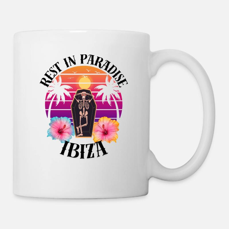 Ibiza RIP Sarcasm - Mug - white