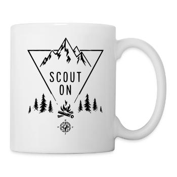 Scout On - Tasse - Weiß - Rechts