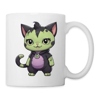 Halloween Cat Monster Edition - Mug - white - Right