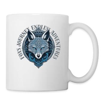 Fox's Journey Endless Adventures - Tasse - Weiß - Rechts