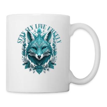 Stay Sly Live Freely - Mug - white - Right