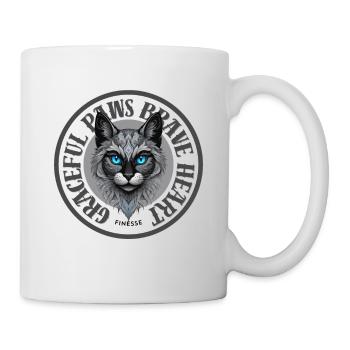 Graceful Paws Brave Heart - Tasse - Weiß - Rechts