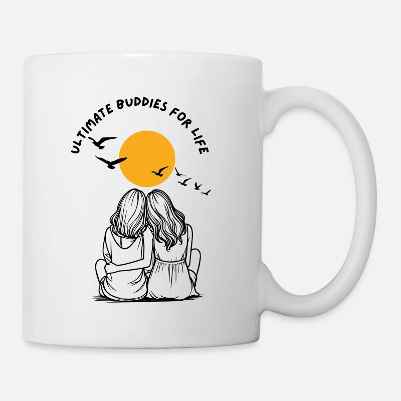 Ultimate buddies for life - Mug - white