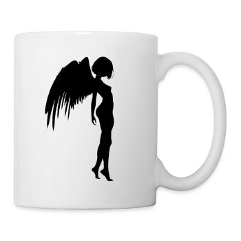 Ange Gardien Femme Original | Anges et Démons - Mug blanc - blanc - Droite