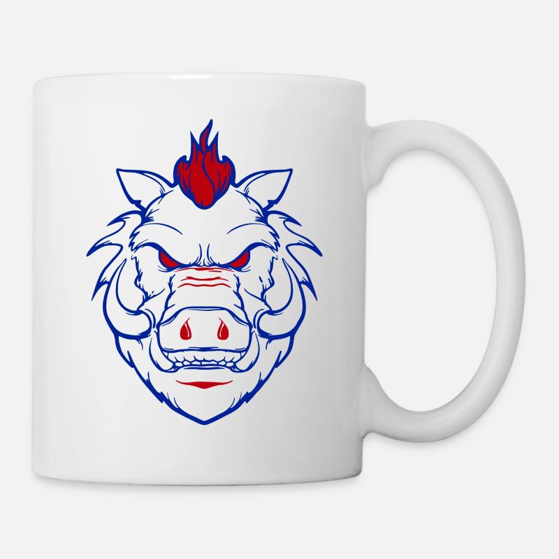 White boar - Mug - white