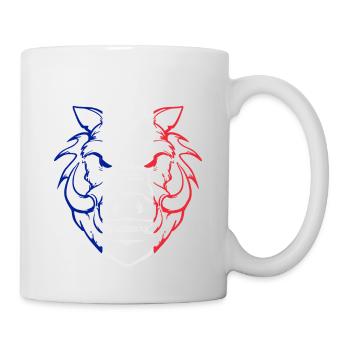 Sanglier BBR - Mug blanc - blanc - Droite