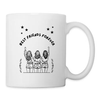 Amitié - Mug blanc - blanc - Droite