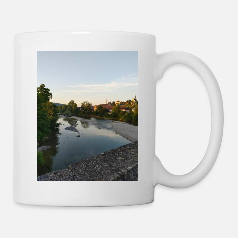 Abendstimmung - Tasse - Weiß