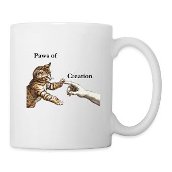Paws of creation "Cat Lover" - Mug - white - Right