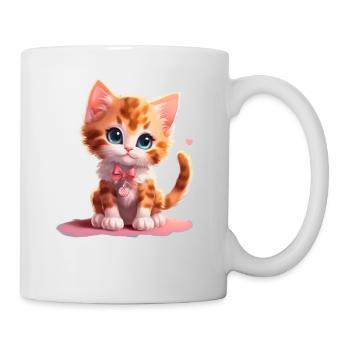 Cute kitten - Mug - white - Right