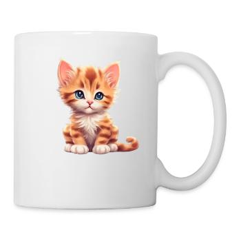 Cute little kitten - Mug - white - Right